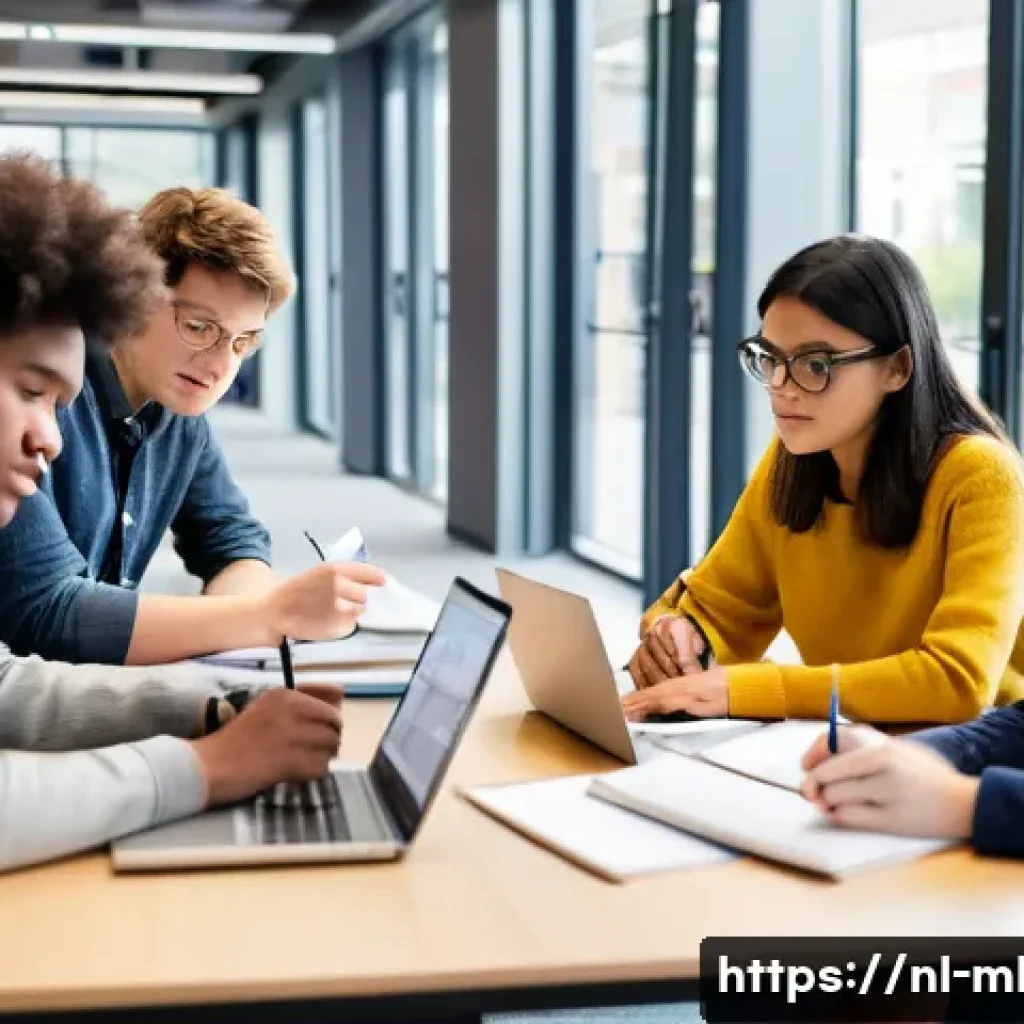 마케팅관리사 시험 대비 최종 점검 리스트 - **Prompt:** A diverse group of university students, both male and female, diligently studying in a b...